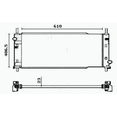 RM0531 EQUAL QUALITY Радиатор, охлаждение двигателя