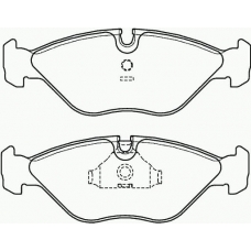 MDB1460 MINTEX Комплект тормозных колодок, дисковый тормоз