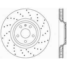 BDRS2448.25 OPEN PARTS Тормозной диск