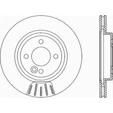 BDA1902.20 OPEN PARTS Тормозной диск