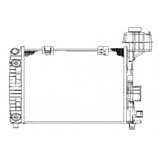 2107986 BEHR Radiator