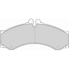 AVR132 ABEX Комплект тормозных колодок, дисковый тормоз