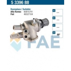 5339688 FAE Термостат, охлаждающая жидкость