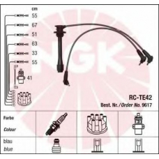 9617 NGK Комплект проводов зажигания