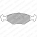 LP677 DELPHI Комплект тормозных колодок, дисковый тормоз
