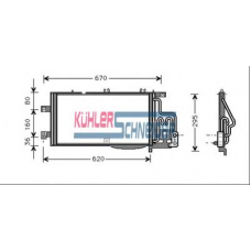 0627101 KUHLER SCHNEIDER Конденсатор, кондиционер