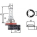 8GH 008 358-121 HELLA Лампа накаливания, фара дальнего света; Лампа нака