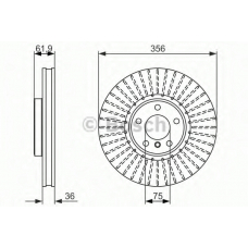 0 986 479 349 BOSCH Тормозной диск