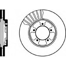 MDC884 MINTEX Тормозной диск