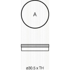 8110 38856 TRIDON Brake pads - front