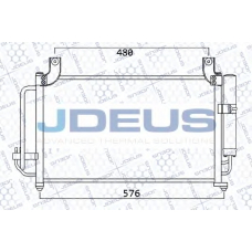 765M02 JDEUS Конденсатор, кондиционер