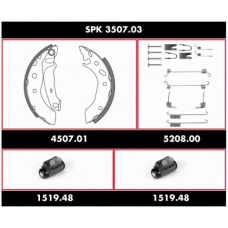 SPK 3507.03 WOKING Комплект тормозов, барабанный тормозной механизм