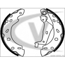 V30-6137 VEMO/VAICO Комплект тормозных колодок