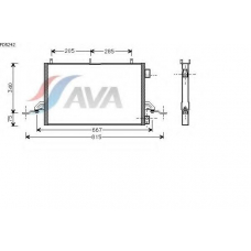 FD5242 AVA Конденсатор, кондиционер