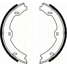 8100 23031 TRISCAN Комплект тормозных колодок, стояночная тормозная с