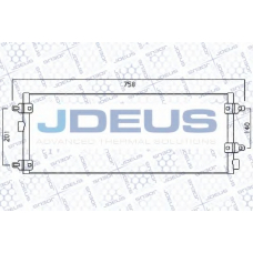 736M05 JDEUS Конденсатор, кондиционер