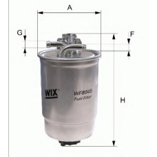 WF8180 WIX Топливный фильтр