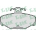 05P677 LPR Комплект тормозных колодок, дисковый тормоз
