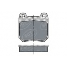 SP 162 PR SCT Комплект тормозных колодок, дисковый тормоз