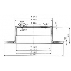 BDC4635 QUINTON HAZELL Тормозной диск