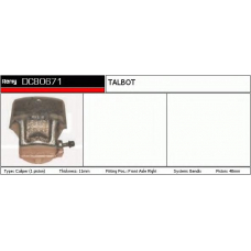 DC80671 DELCO REMY Тормозной суппорт