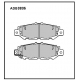 ADB3835<br />Allied Nippon<br />Тормозные колодки