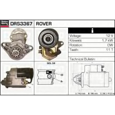 DRS3367 DELCO REMY Стартер