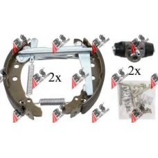 111410 ABS Комплект тормозных колодок