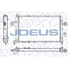 RA0200800 JDEUS Радиатор, охлаждение двигателя