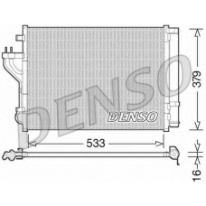 DCN41004 DENSO Конденсатор, кондиционер