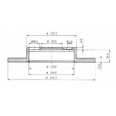 BDC4356 QUINTON HAZELL Тормозной диск