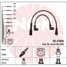 8206 NGK Комплект проводов зажигания