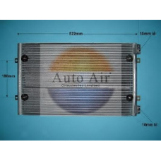 16-8892 AUTO AIR GLOUCESTER Конденсатор, кондиционер