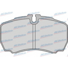 AC058830D AC Delco Комплект тормозных колодок, дисковый тормоз