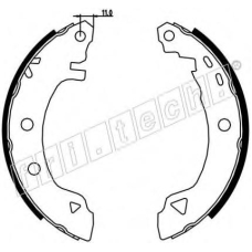 17150 fri.tech. Комплект тормозных колодок