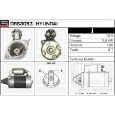 DRS3093 DELCO REMY Стартер