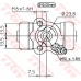 BWD267 TRW Колесный тормозной цилиндр