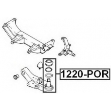 1220-POR ASVA Несущий / направляющий шарнир