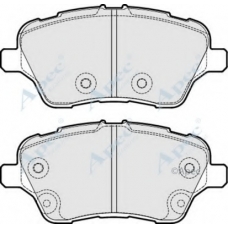 PAD1905 APEC Комплект тормозных колодок, дисковый тормоз