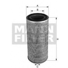 C 24 725 MANN-FILTER Воздушный фильтр