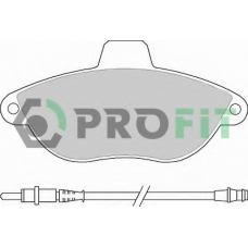5000-1002 C PROFIT Комплект тормозных колодок, дисковый тормоз