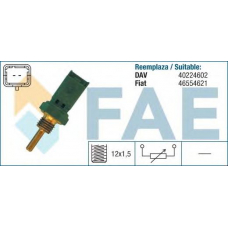 33700 FAE Датчик, температура охлаждающей жидкости