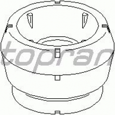 108 241 TOPRAN Опора стойки амортизатора