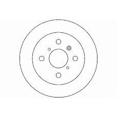 MDC1191 MINTEX Тормозной диск