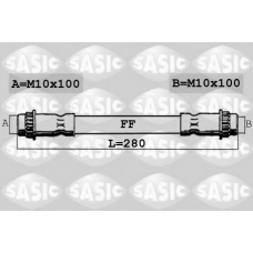 6600018 SASIC Тормозной шланг