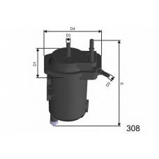 F113 MISFAT Топливный фильтр