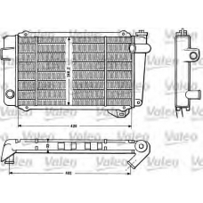 810875 VALEO Радиатор, охлаждение двигателя