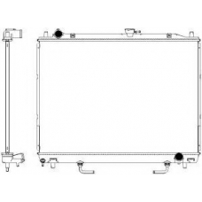 3321-1005 SAKURA  Automotive Радиатор, охлаждение двигателя