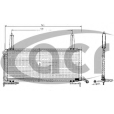 300151 ACR Конденсатор, кондиционер