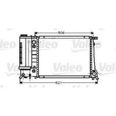 732527 VALEO Радиатор, охлаждение двигателя
